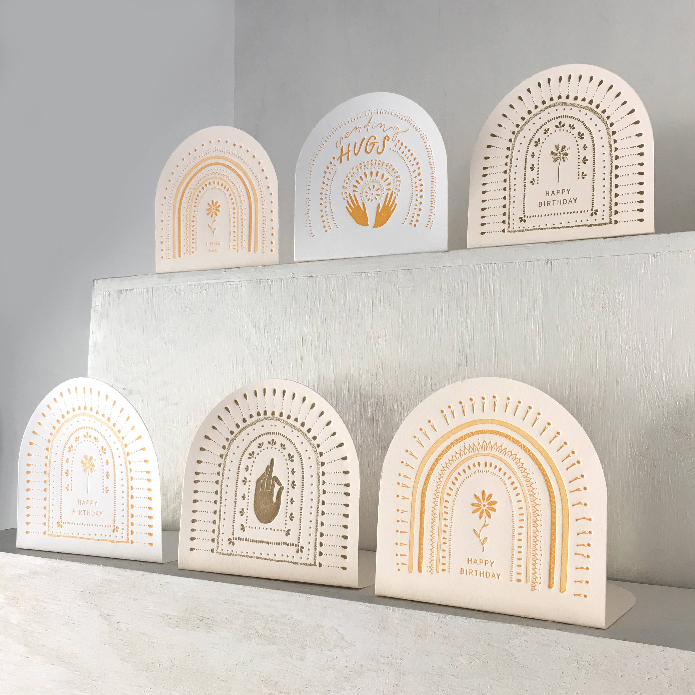 Happy Birthday - Flower Greeting Card