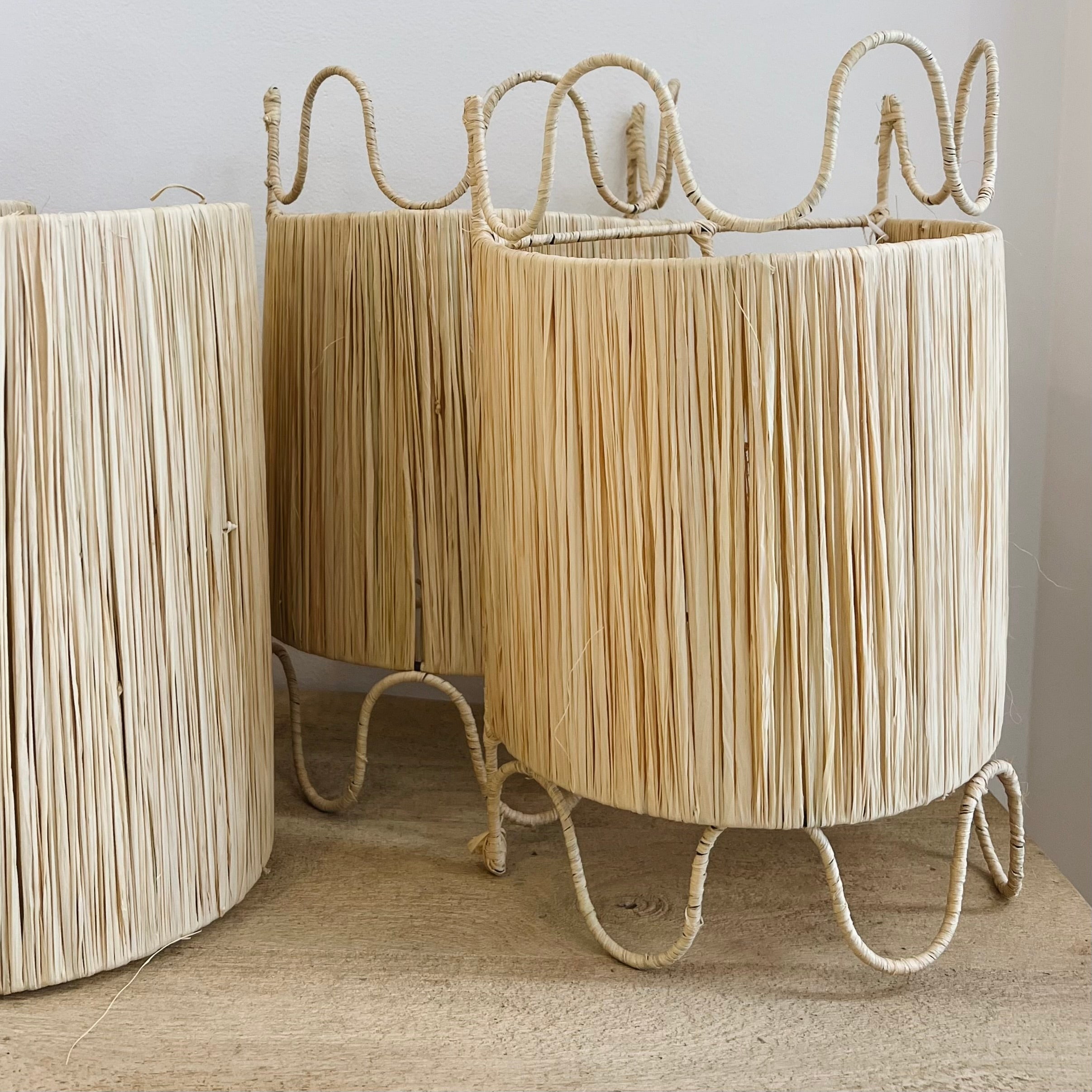 Wave Wall Sconce Natural