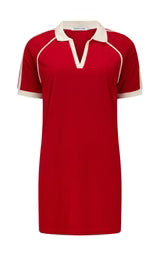 Rhodes Terry Dress Cherry Pie