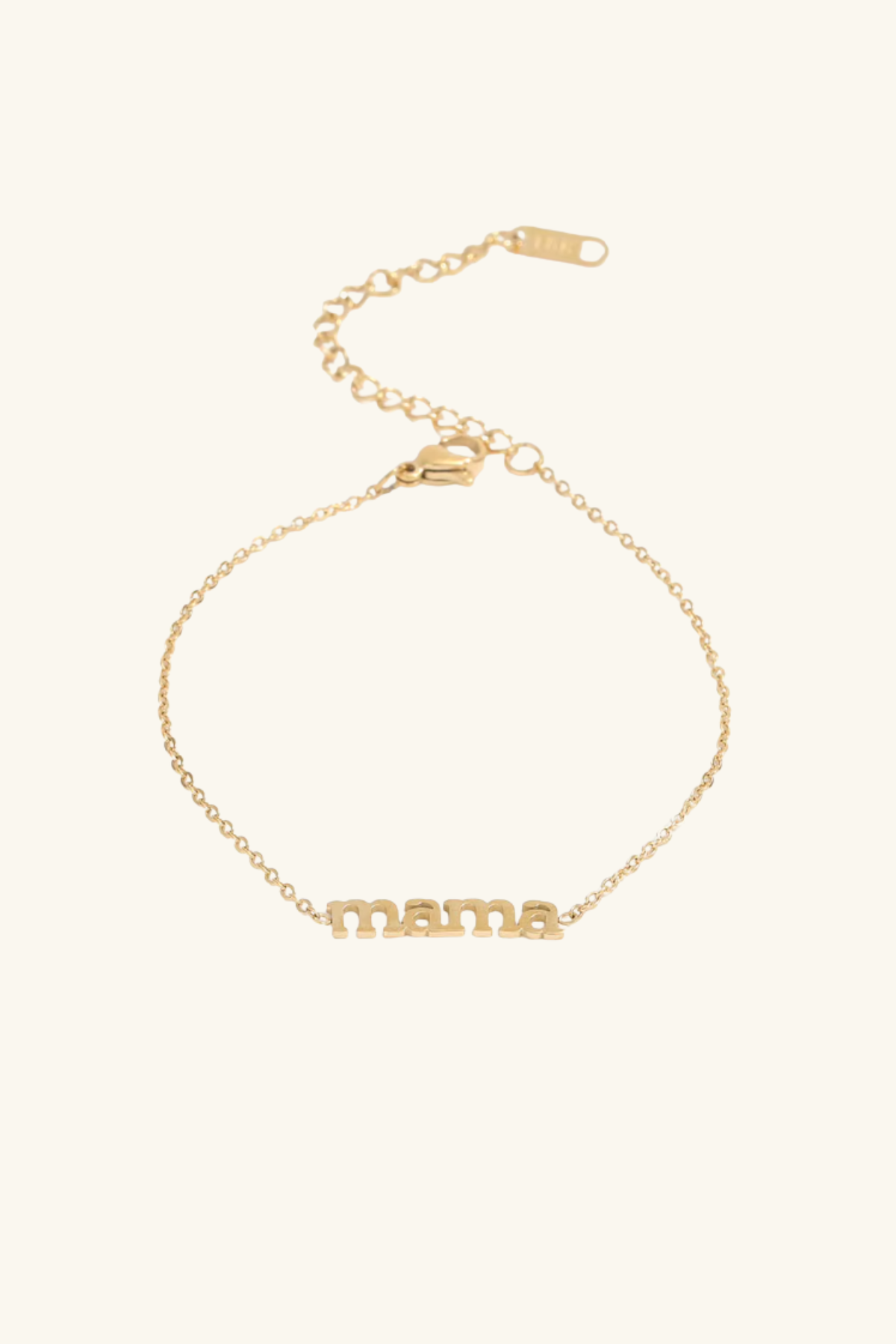 Mama 18k Gold Plated Bracelet
