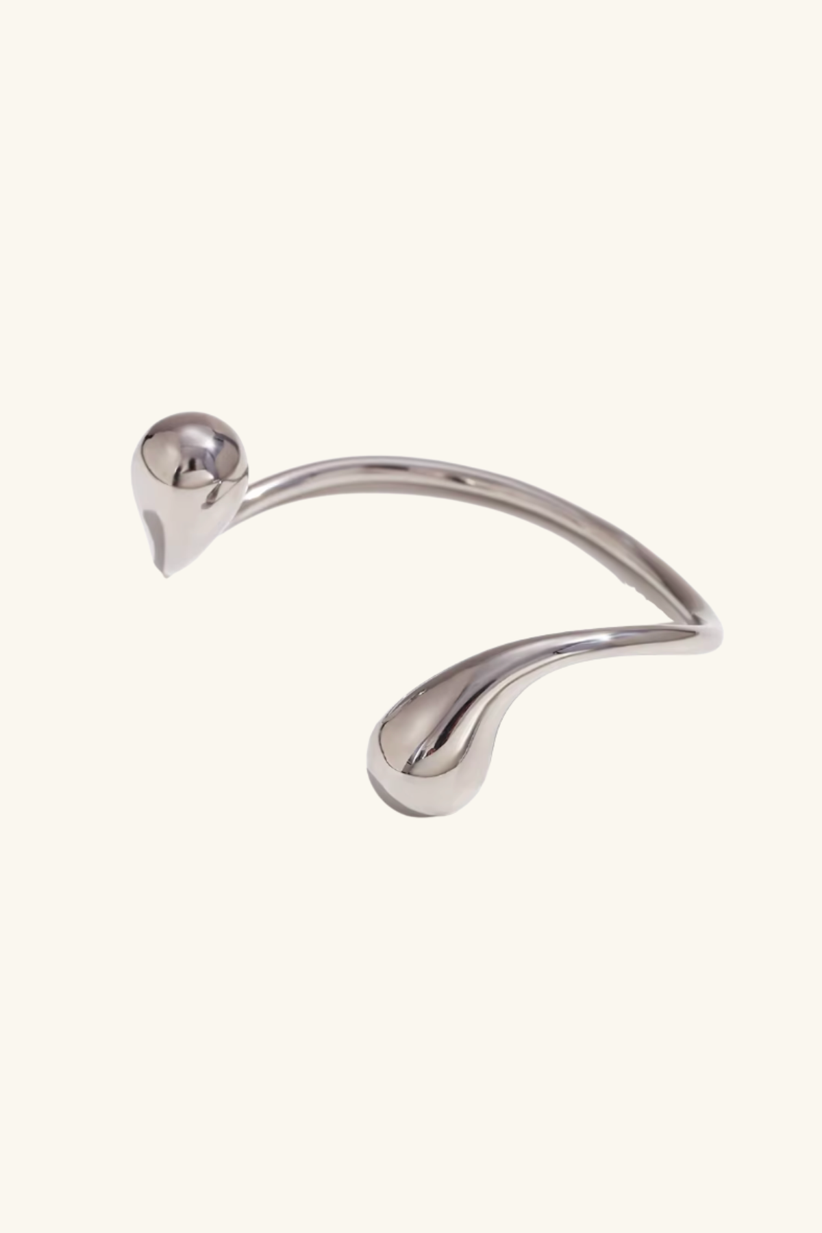 Pour S925 Sterling Silver Plated Cuff