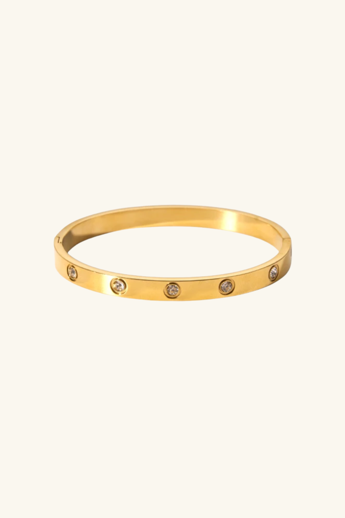 Elenor 18k Gold Plated Cuff Wide