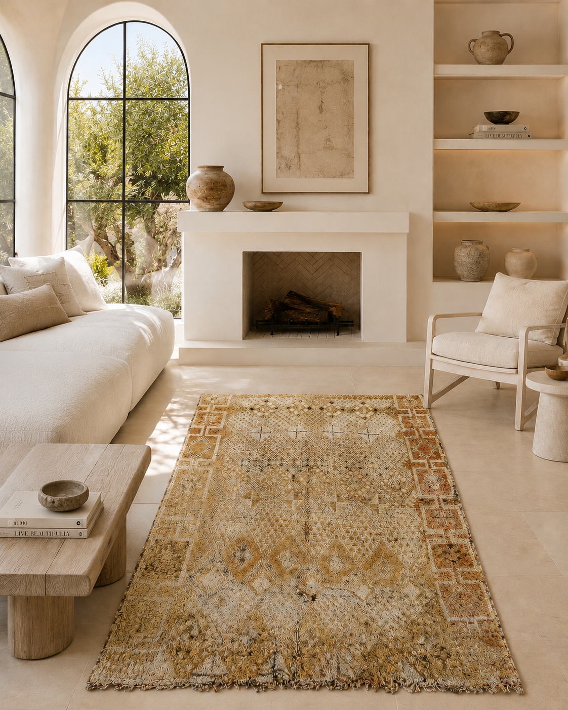 Vintage Middle Atlas Rug - 276 x 177cm