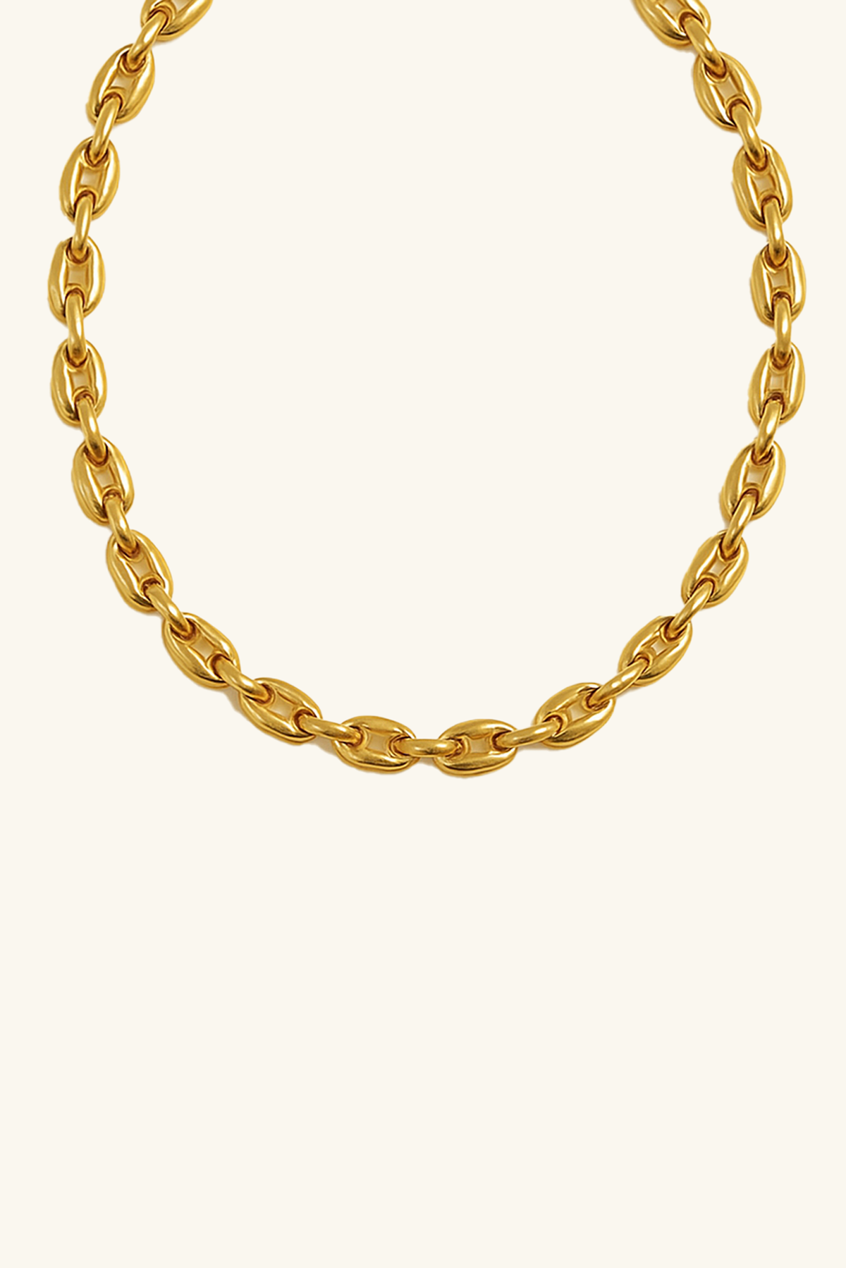 Eli 18k Gold Plated Link Necklace