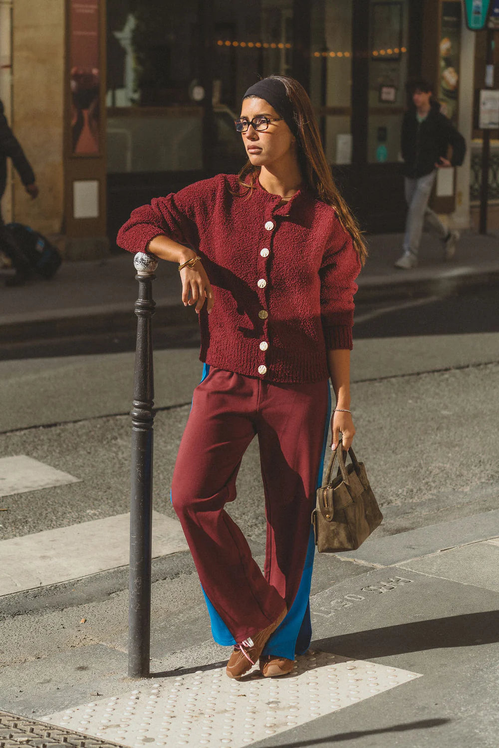 Saint Germain Knit Pant Chocolate Truffle