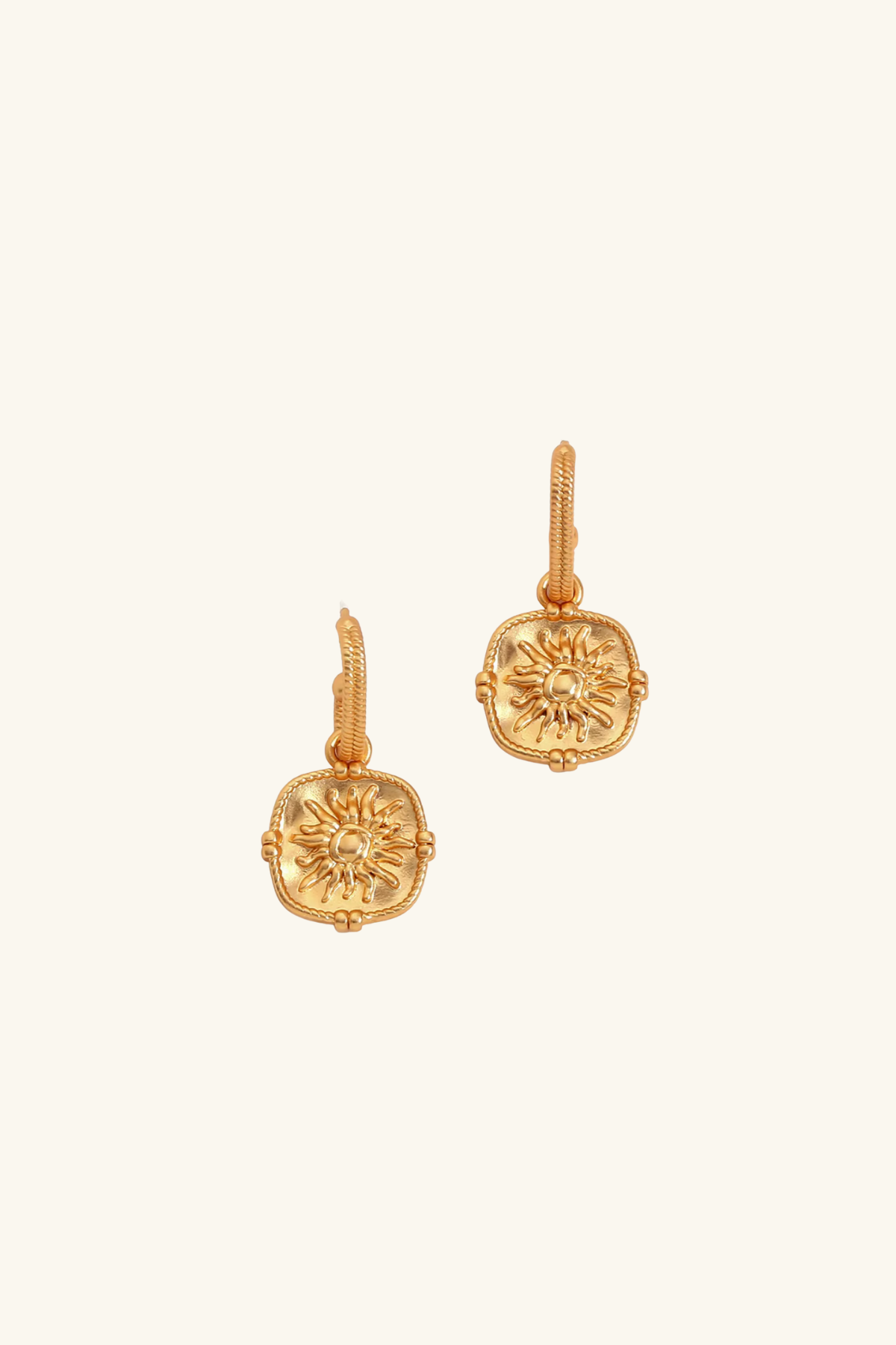 Soleil d’Or 18k Gold Plated Earrings
