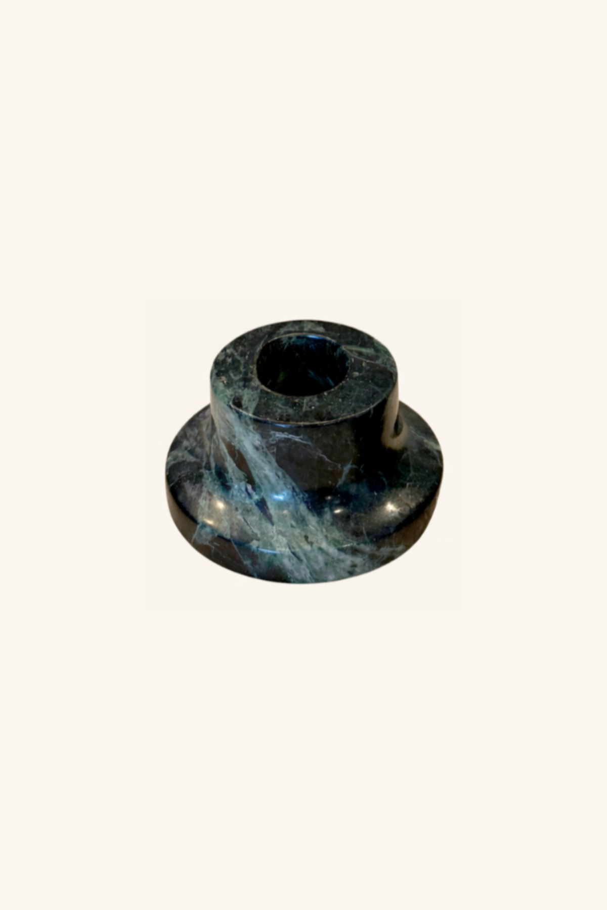 Single Candle holder - Jade