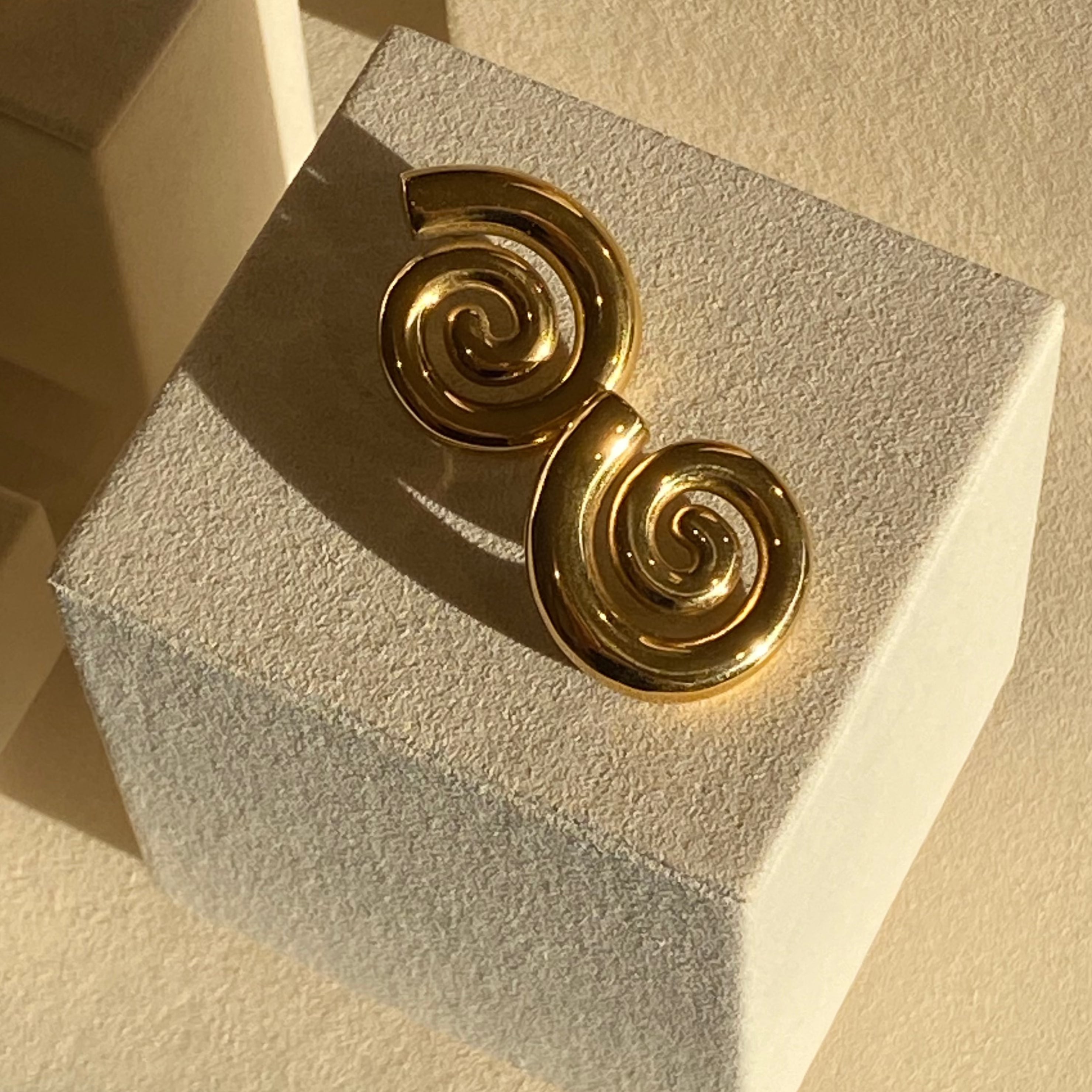 Gaia 18k Gold Plated Earrings