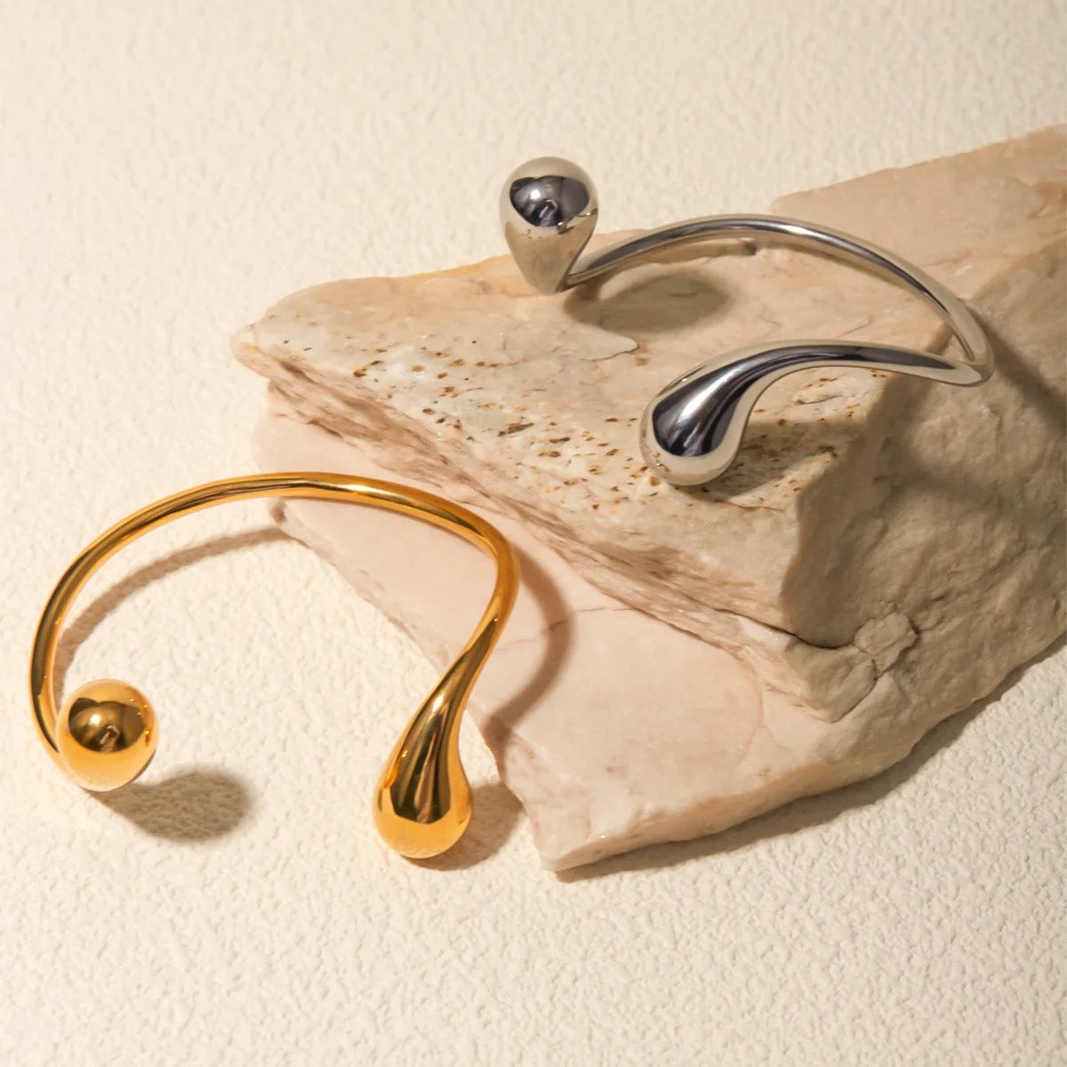 Pour S925 Sterling Silver Plated Cuff