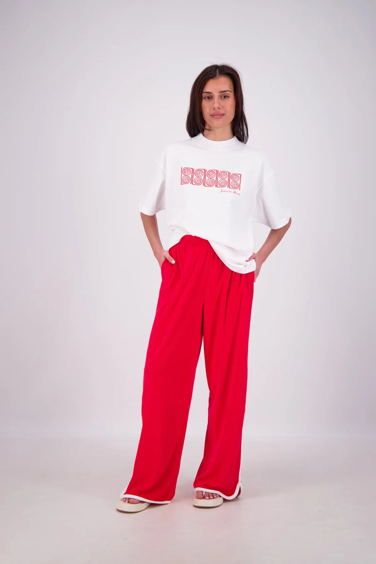 Kuhio Pants Red