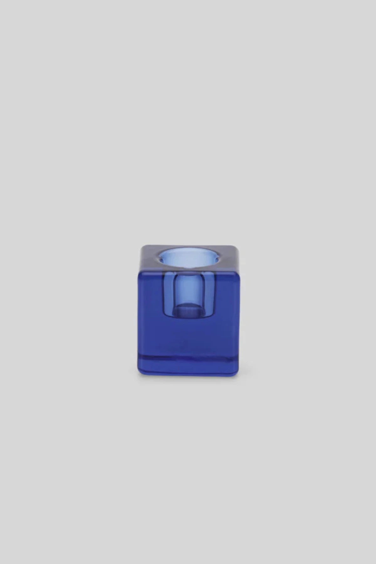 Le Cube Candle Holder Indigo