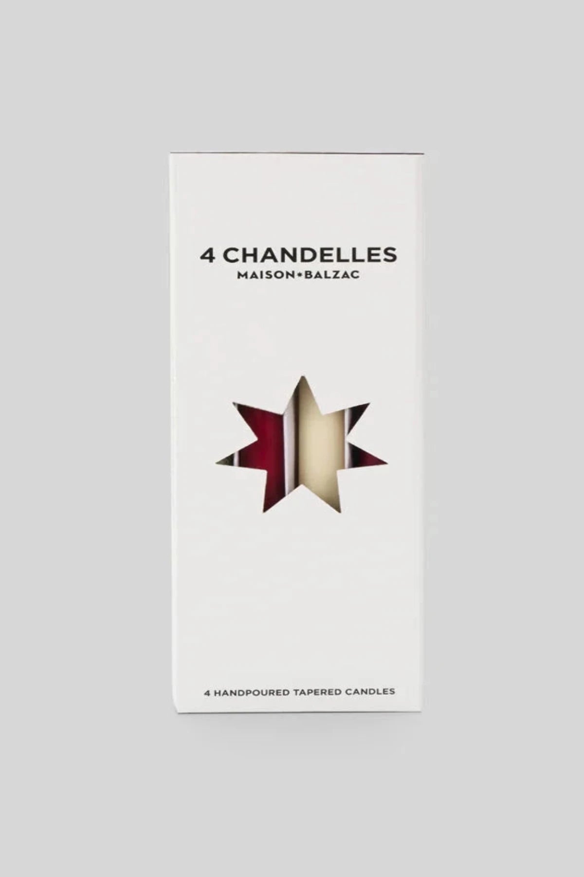 The Red Stripe Set Candles