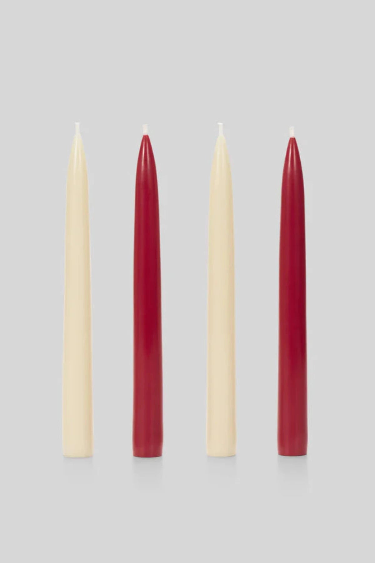The Red Stripe Set Candles