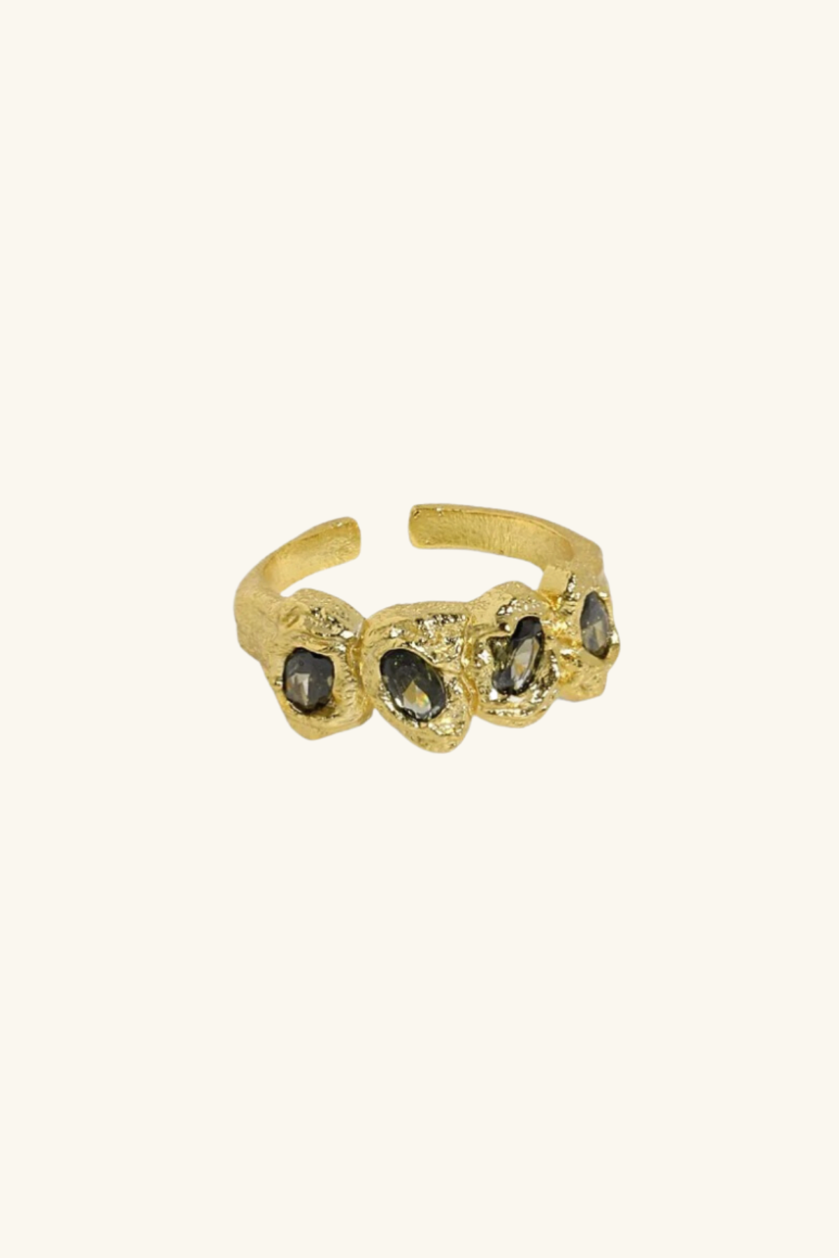 Ava 18k Gold Plated Ring