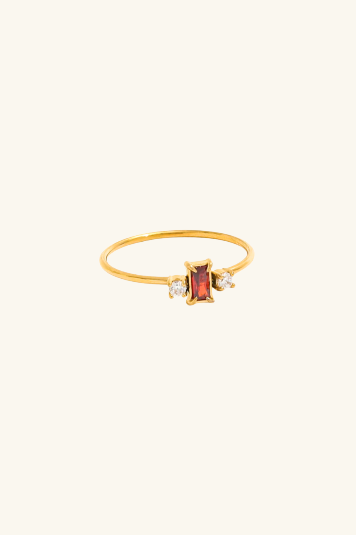 Jasmine 18k Gold Plated Ring