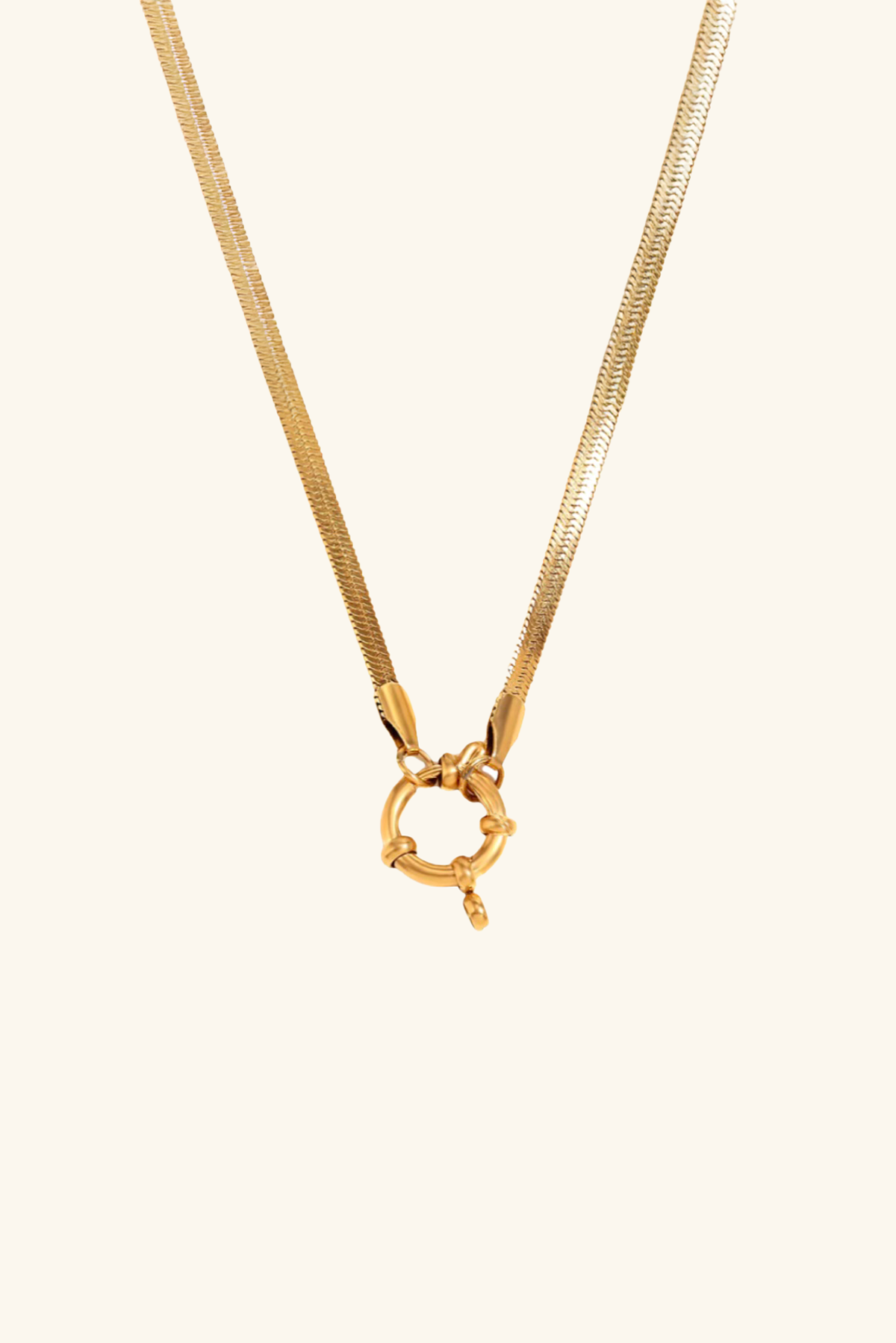 Eden 18k Gold Plated Charm Necklace Gold