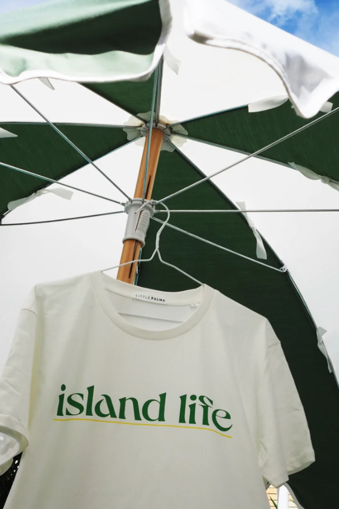 Island Life T Shirt Green