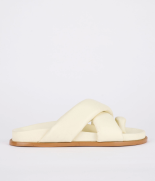 Elba Footbed Off White