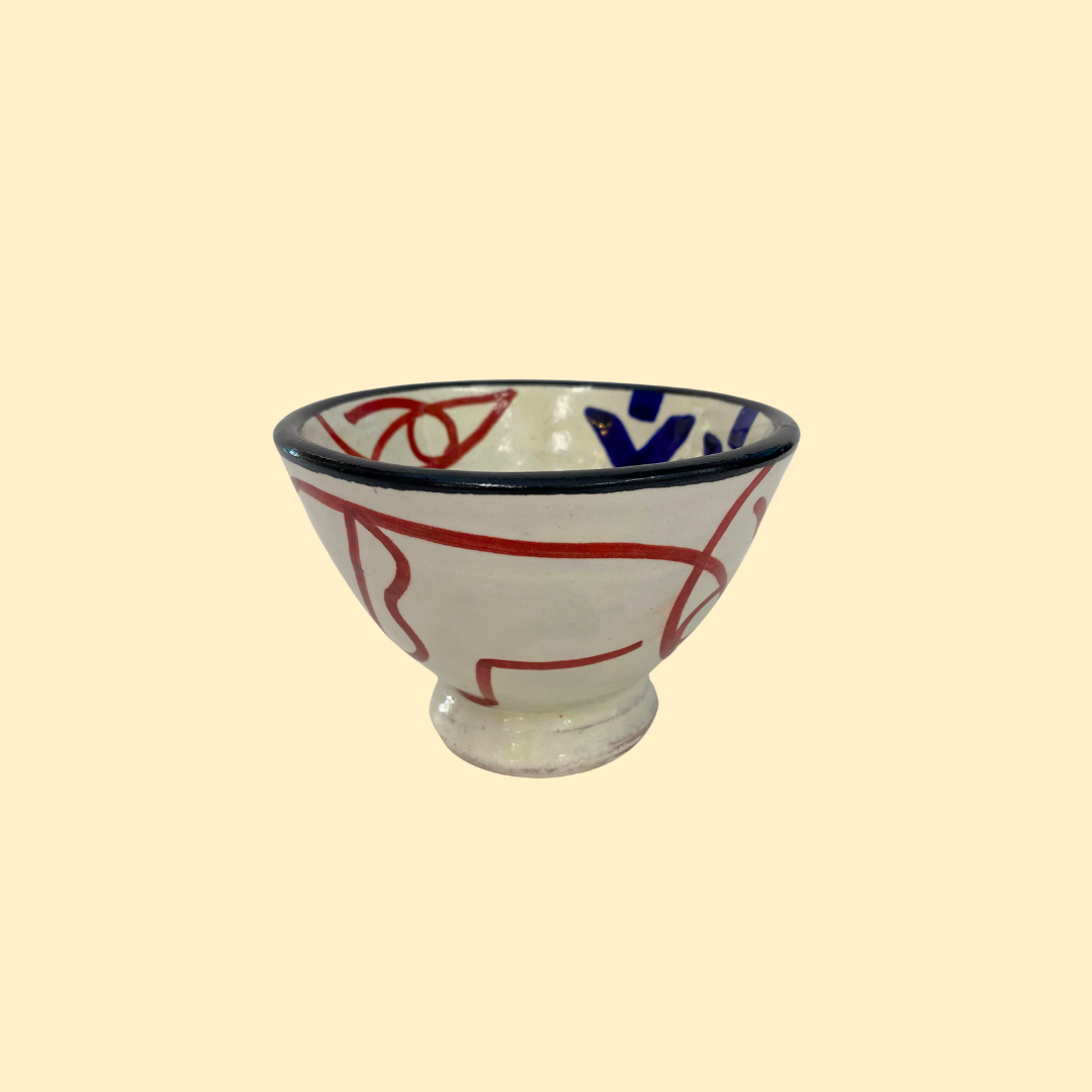 Ziyad Hand Painted Bowl - One of a kind, 11cm