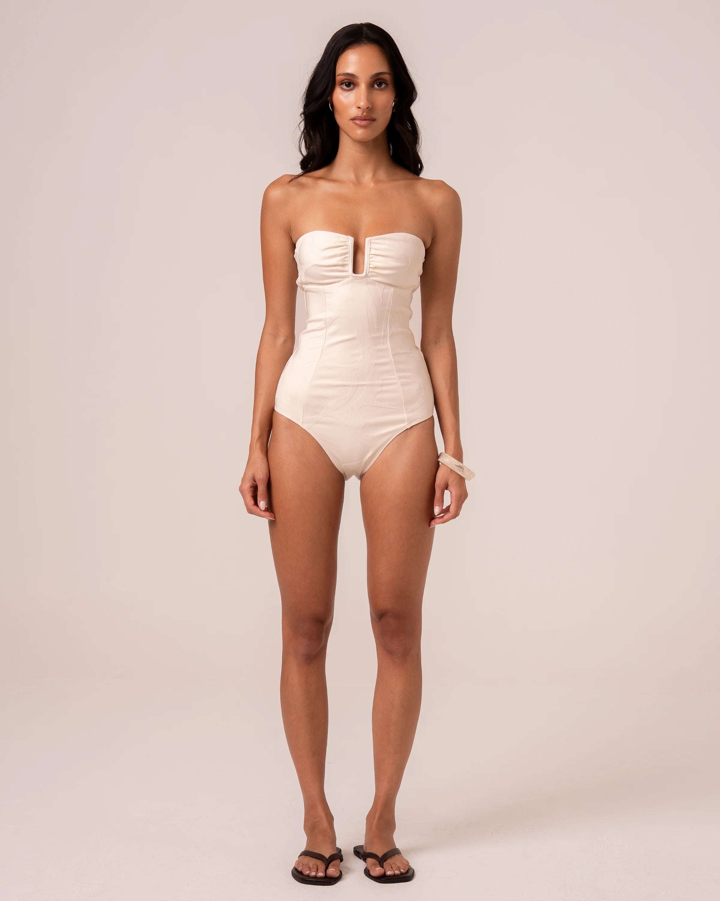 Sculpted Bandeau One Piece Honeymoon