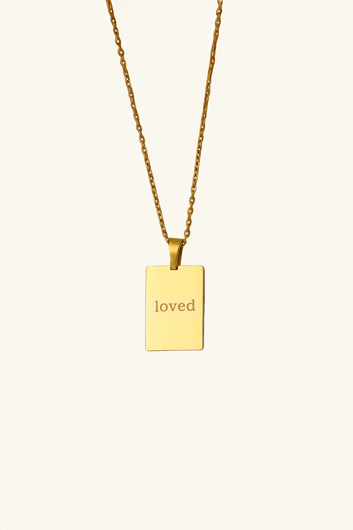 Loved 18k Gold Plated Necklace