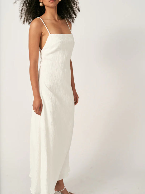 Load image into Gallery viewer, Georgia Maxi Dress White
