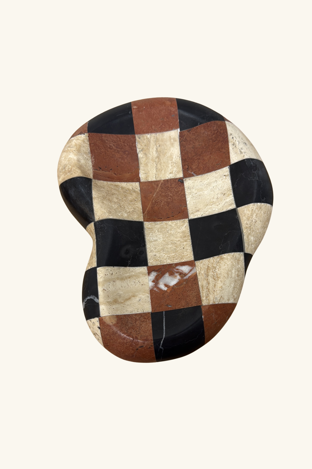 Marble Checker Display Plate - Pre order
