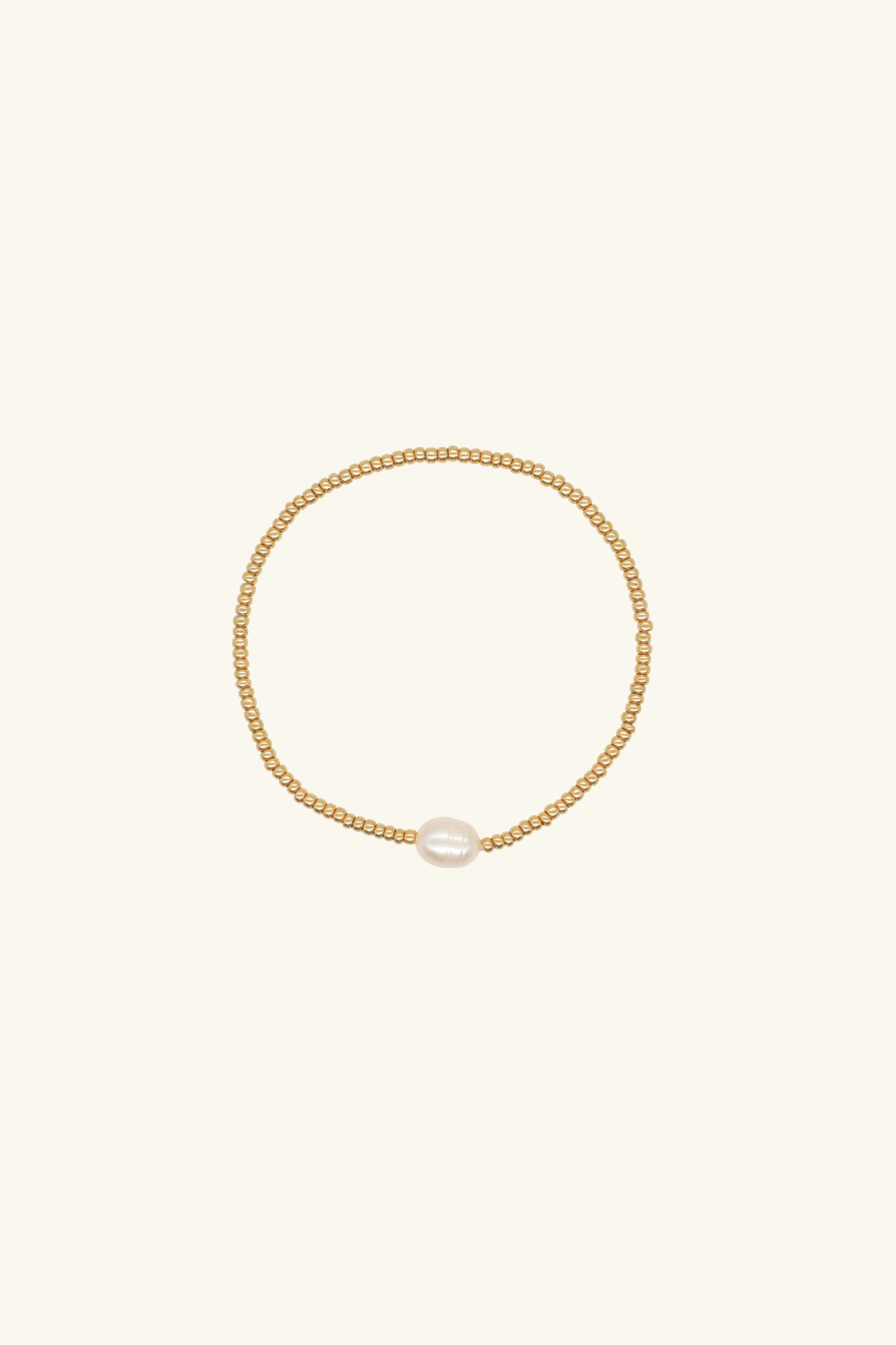 Palms Beaded Elastic Bracelet