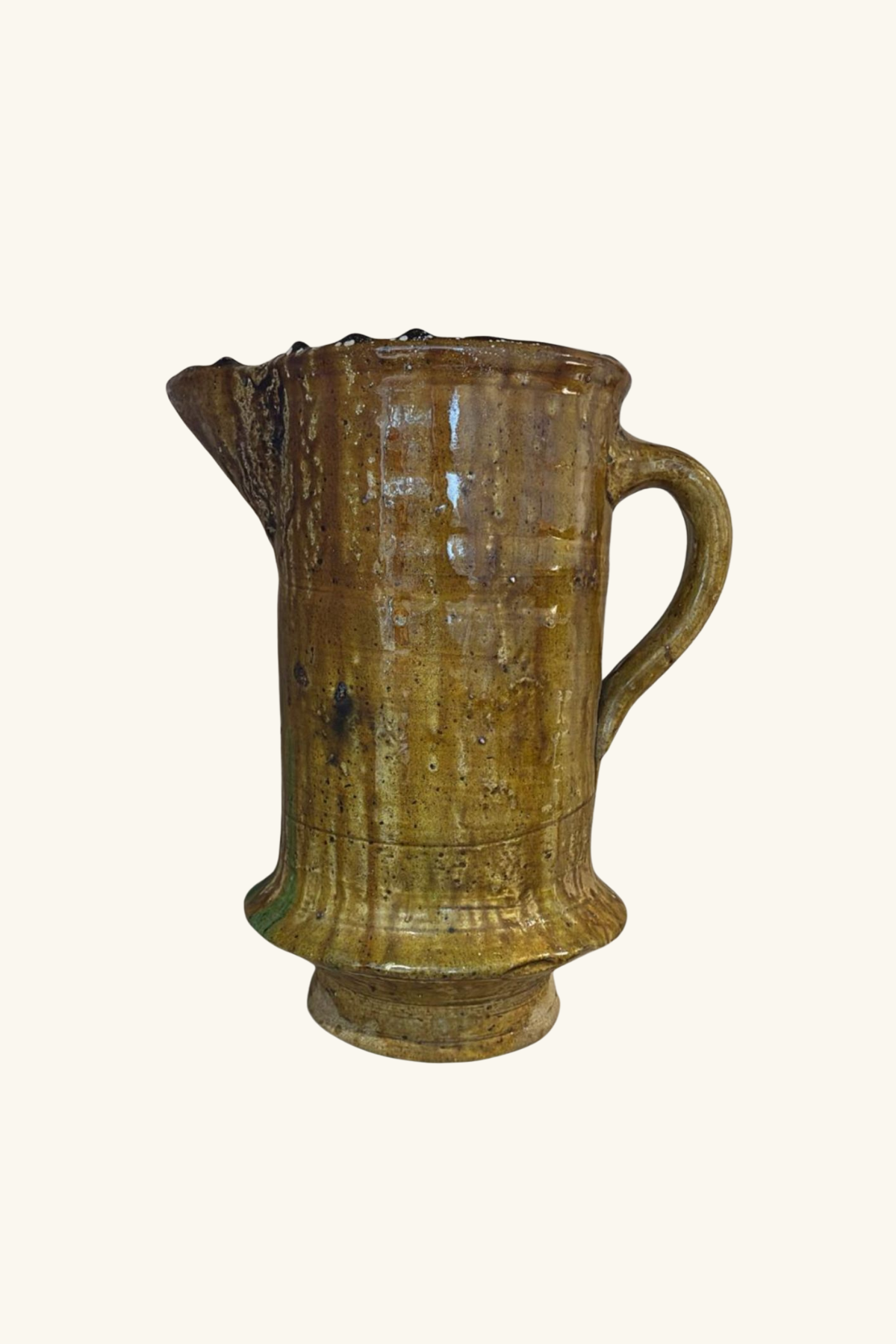 Tamegroute Jug - Mustard Glaze