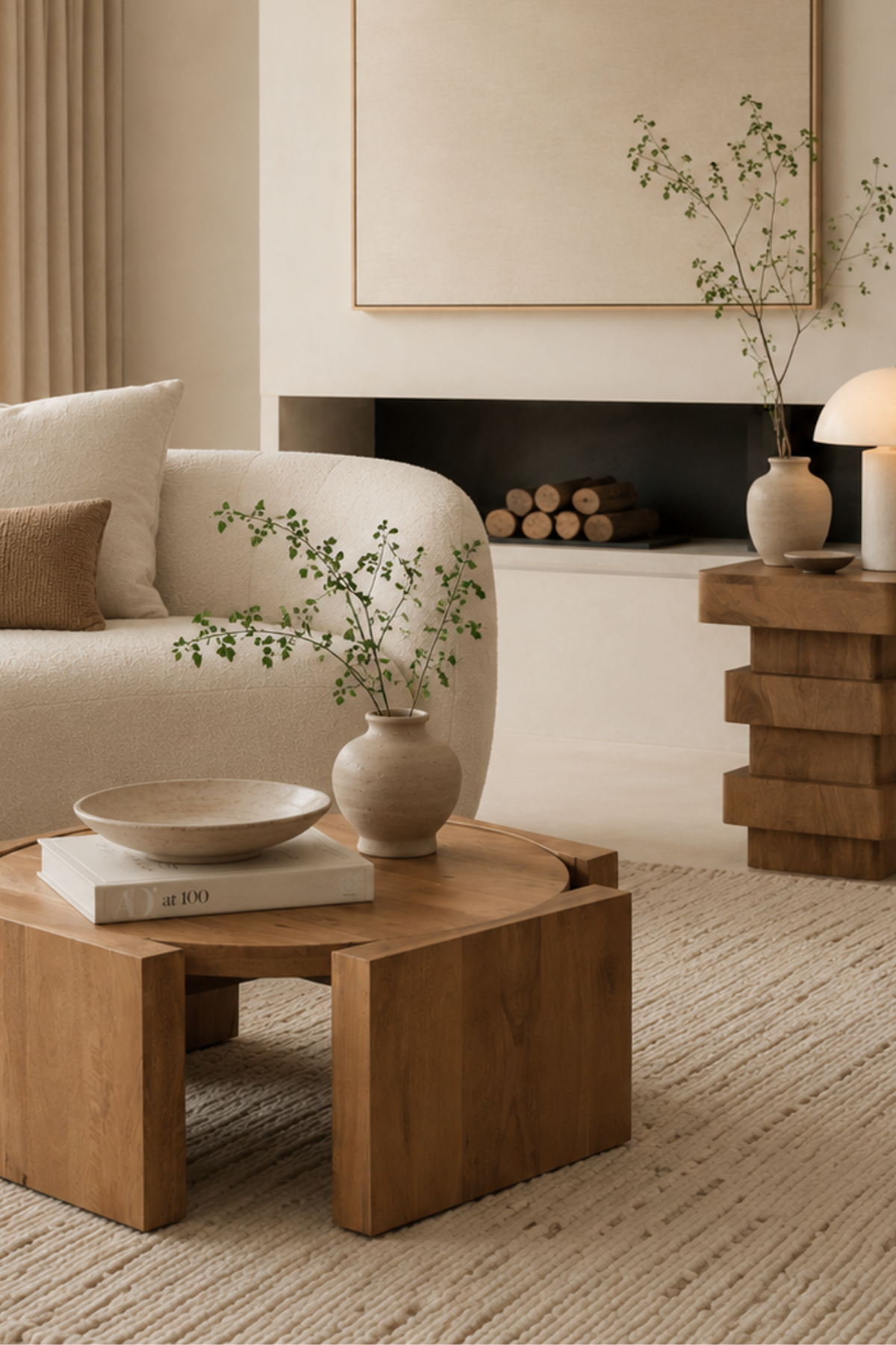 Atelier Coffee Table - Light Walnut