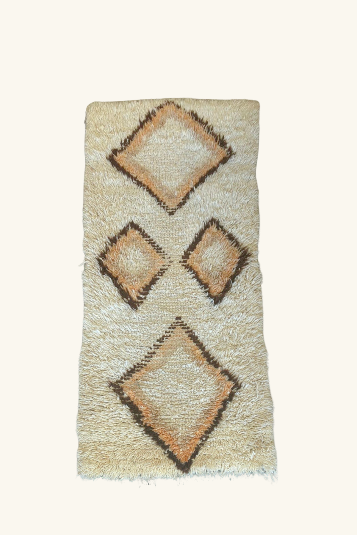 Vintage Beni Ourain Hall Runner  - 169x77cm