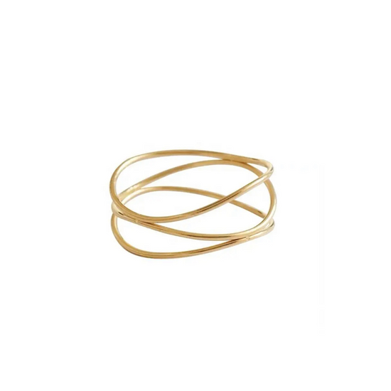 Femme 18k Gold Plated Ring