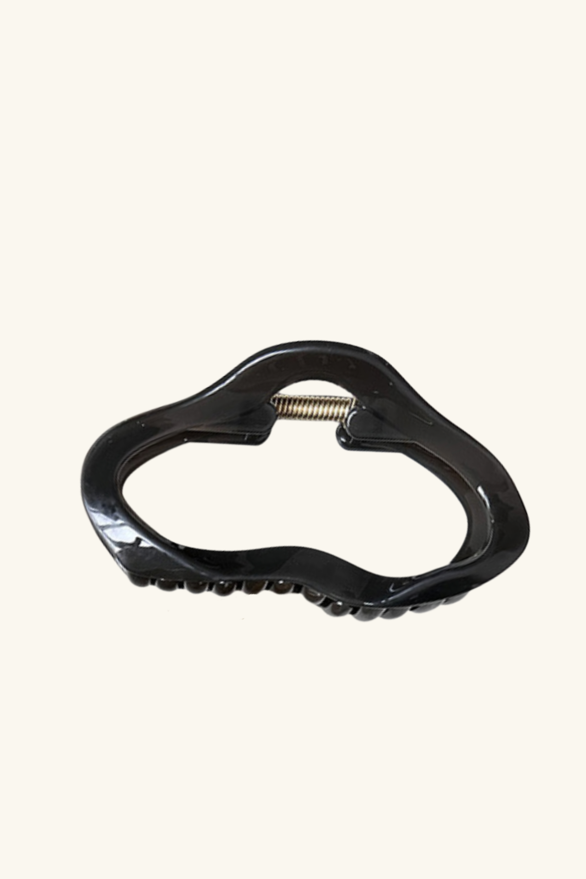 Onyx Irregular Claw Clip