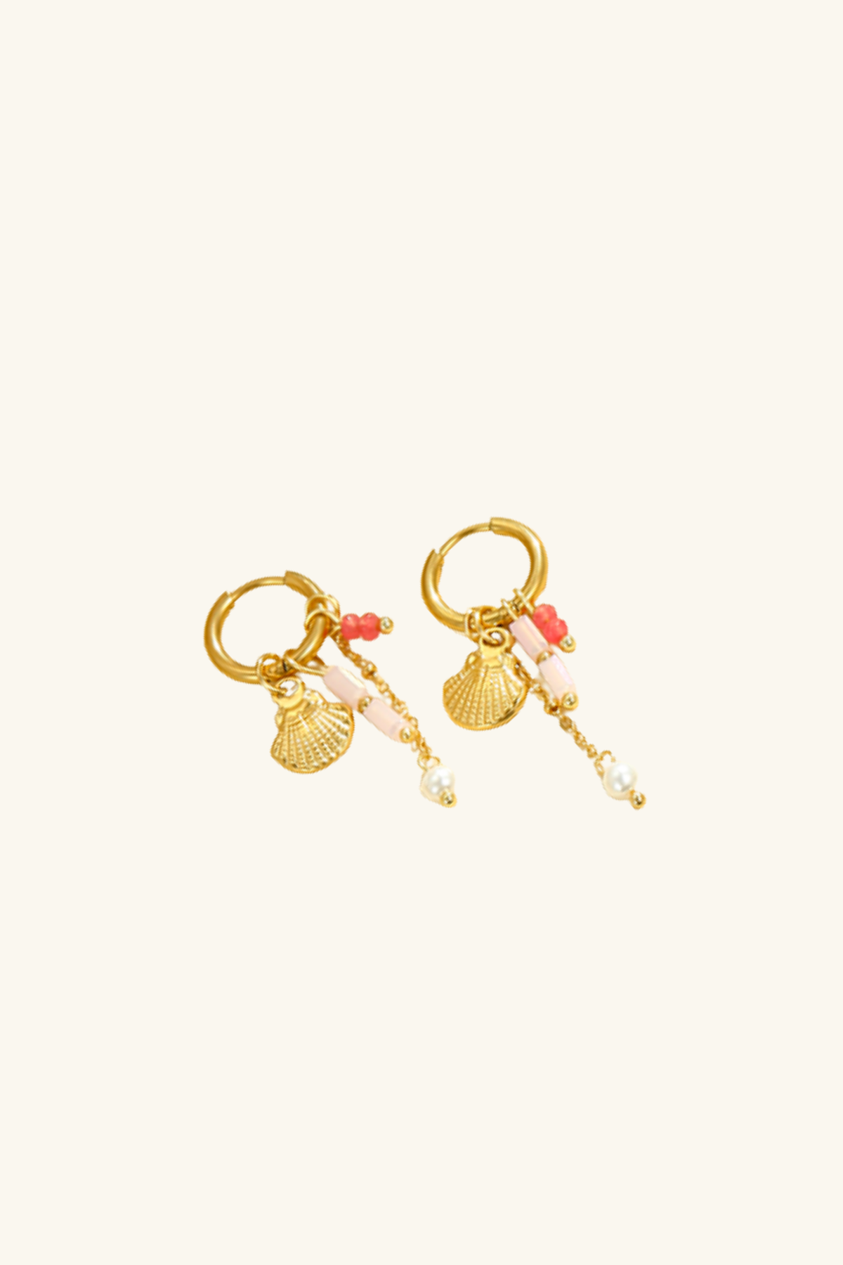 Opaline Current Petite 18k Gold Plated Earrings