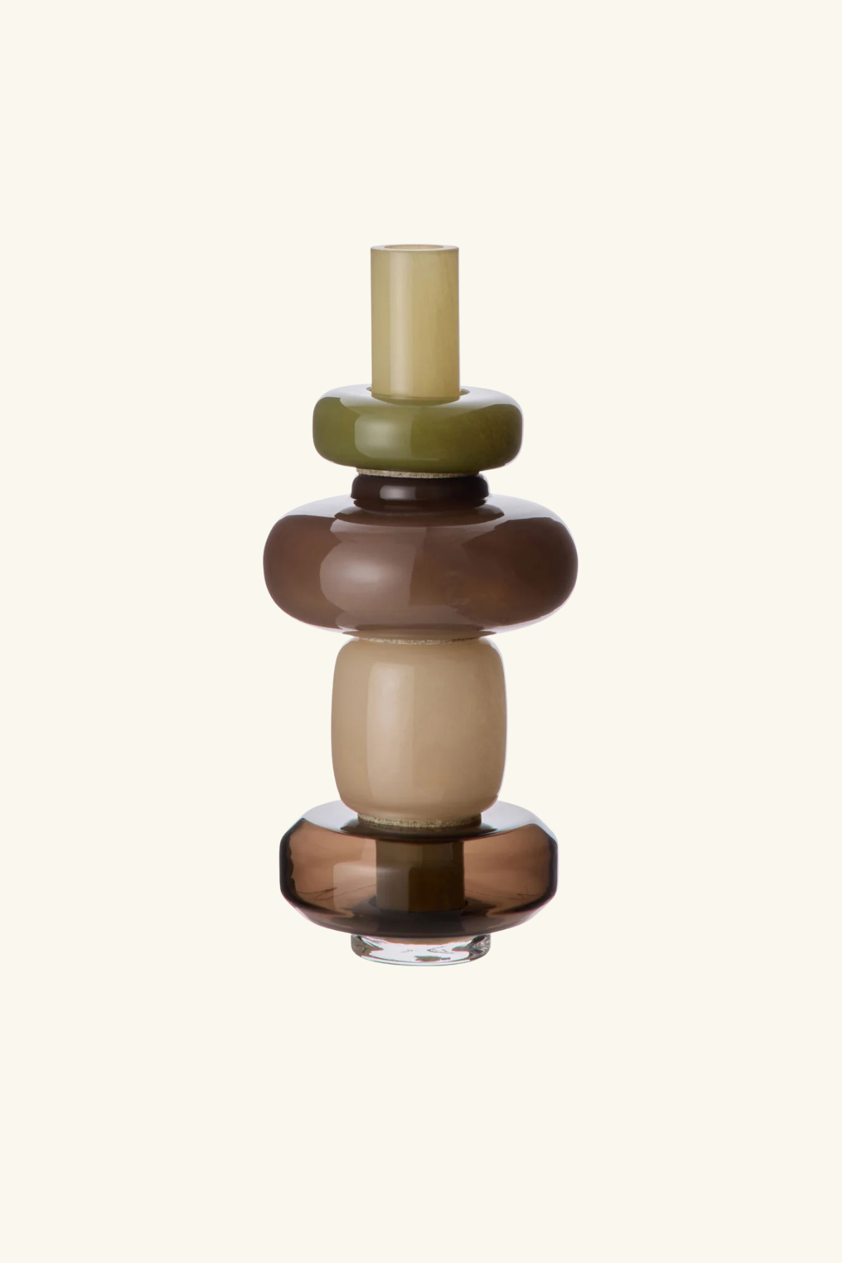 Tutti Vase Tonal With Green