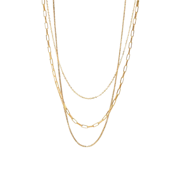 Splice 18k Gold Plated Necklace