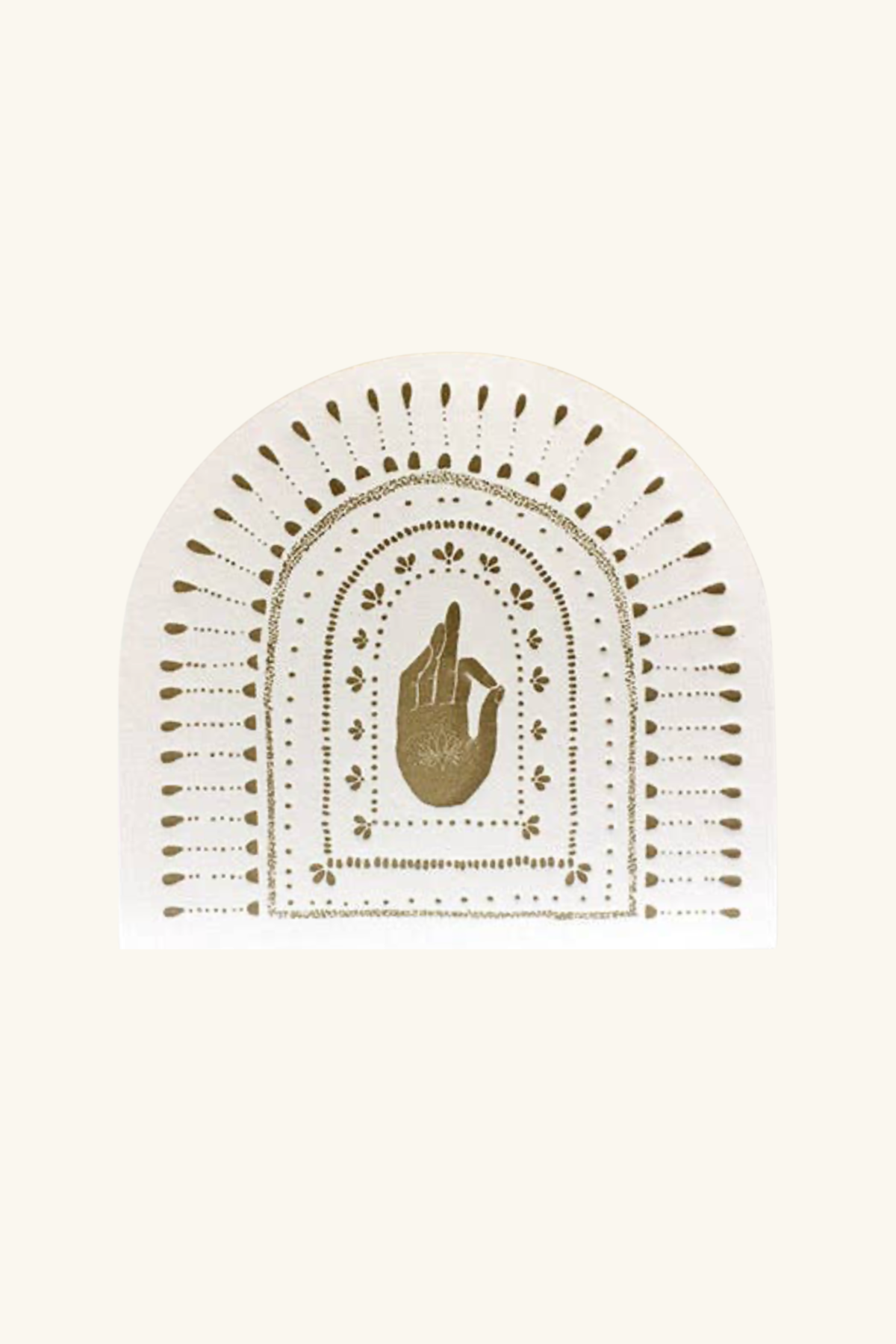Mudra Greeting Card
