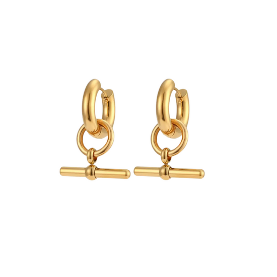Adore 18k Gold Plated Earrings