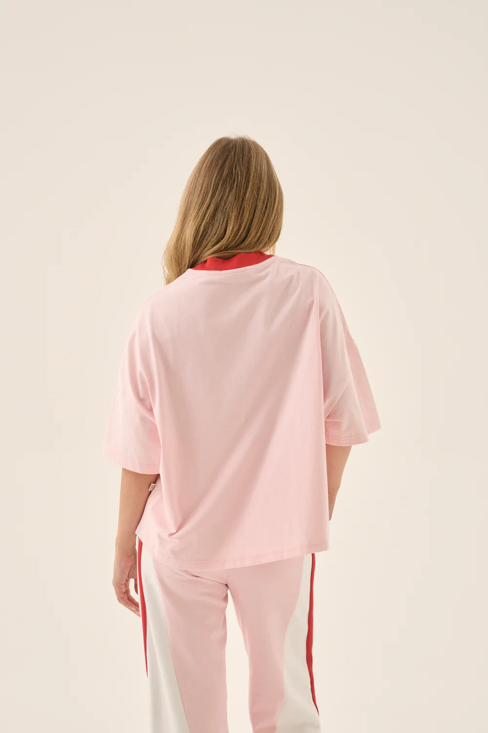 Vacant Short Sleeve Tee Ballet Pink