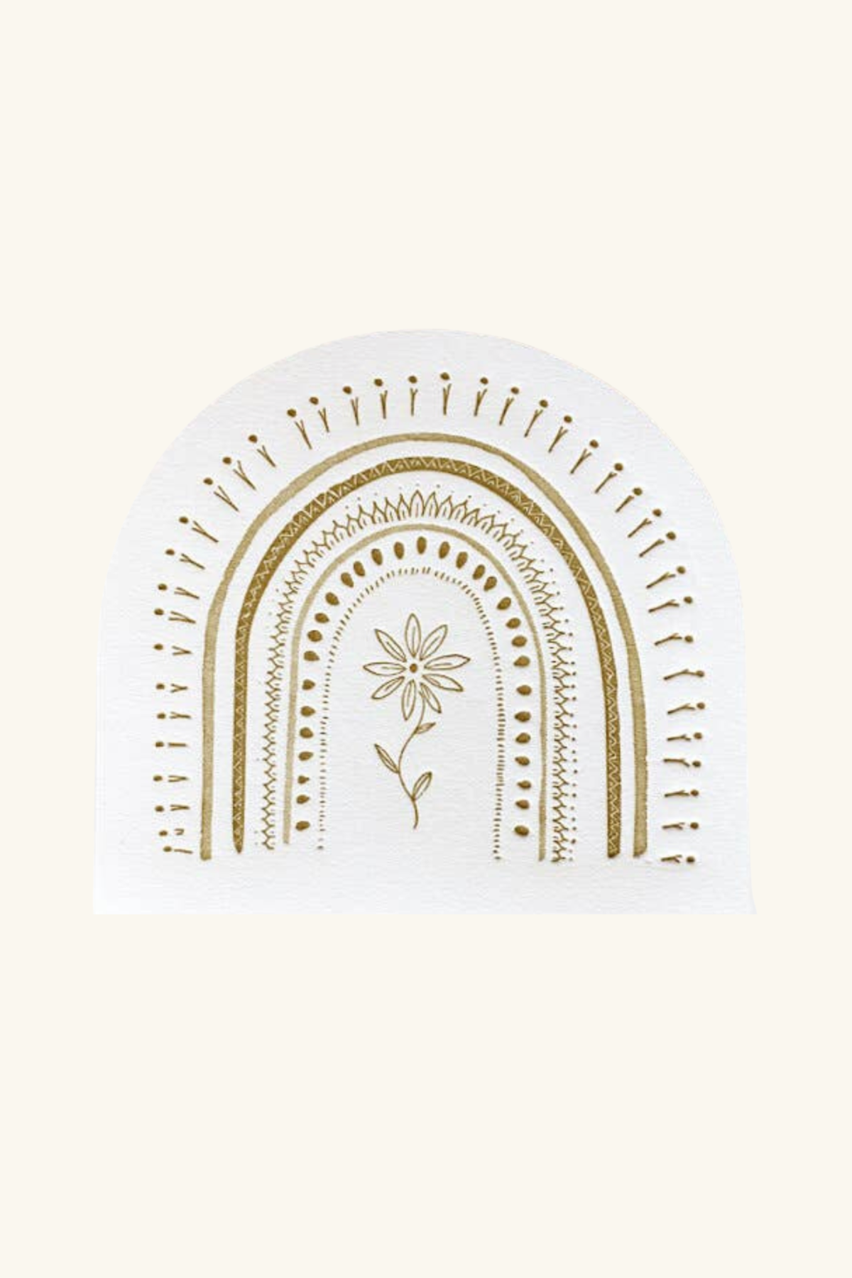 Flower Greeting Card