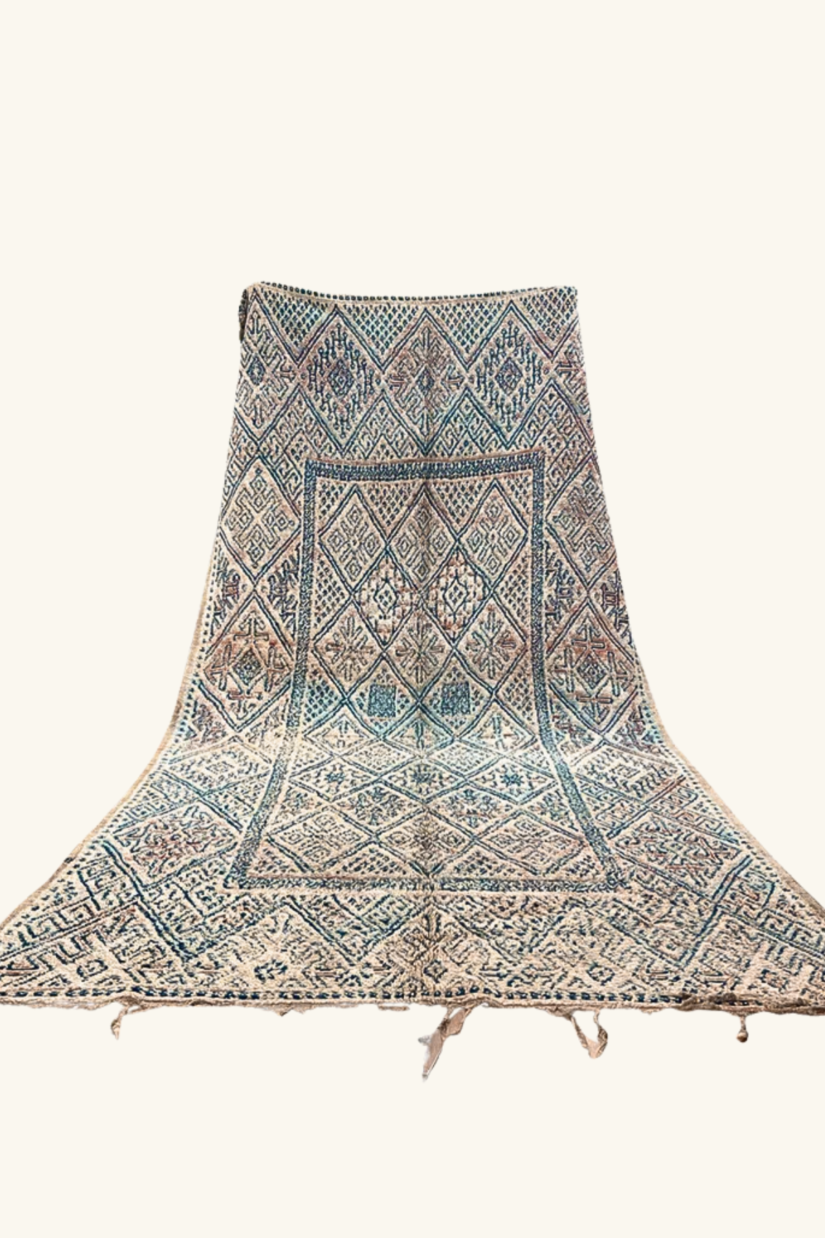 Vintage Beni M'Guild Rug  - 390x195cm