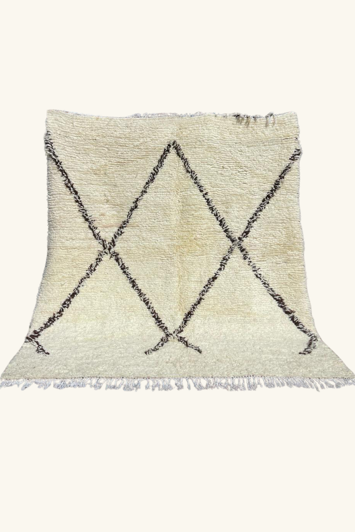 Vintage Beni Ourain Rug - 210 x 195cm