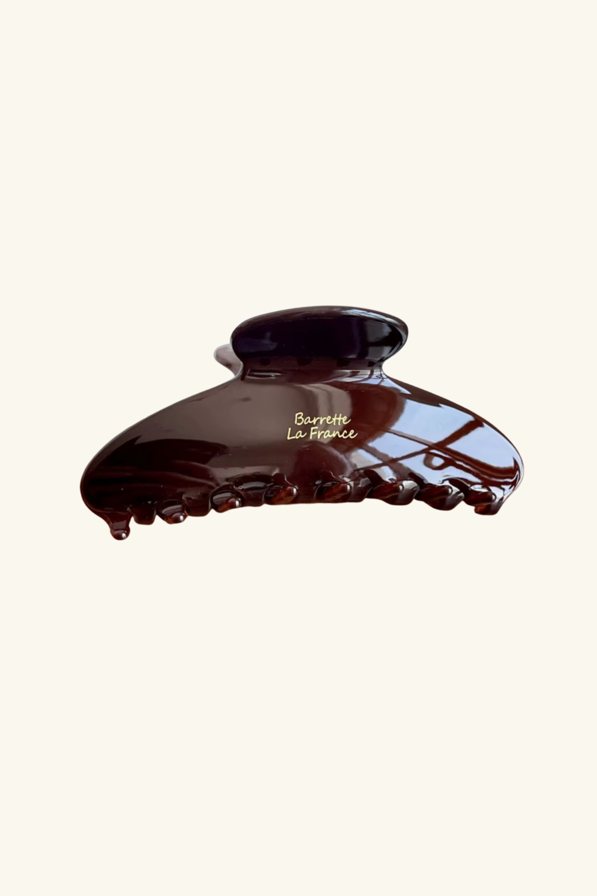 Gloss Acetate Claw Hair Clip Cherry