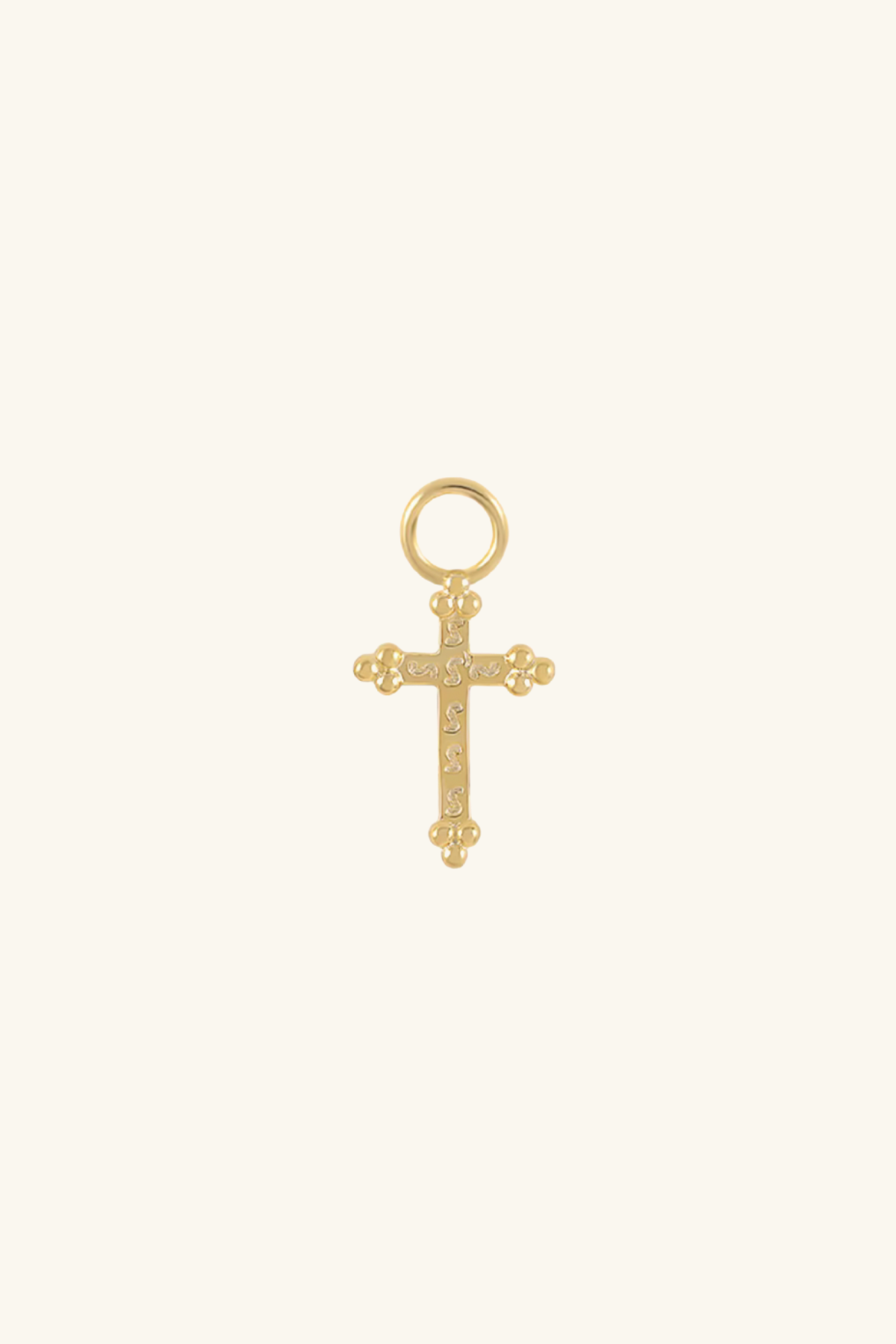 Sacred 18k Gold Plated Earring Charm