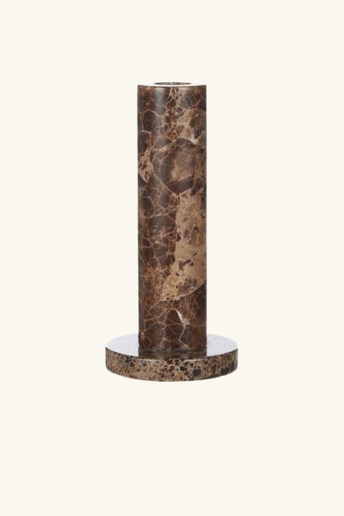 Marble Candle Holder Large