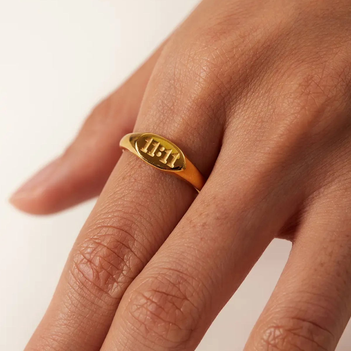 Manifest 18k Gold Plated Ring