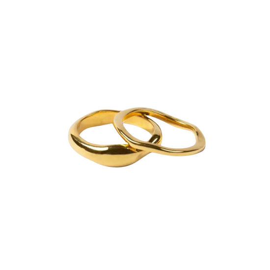 Porsha 18k Gold Plated Ring Petite