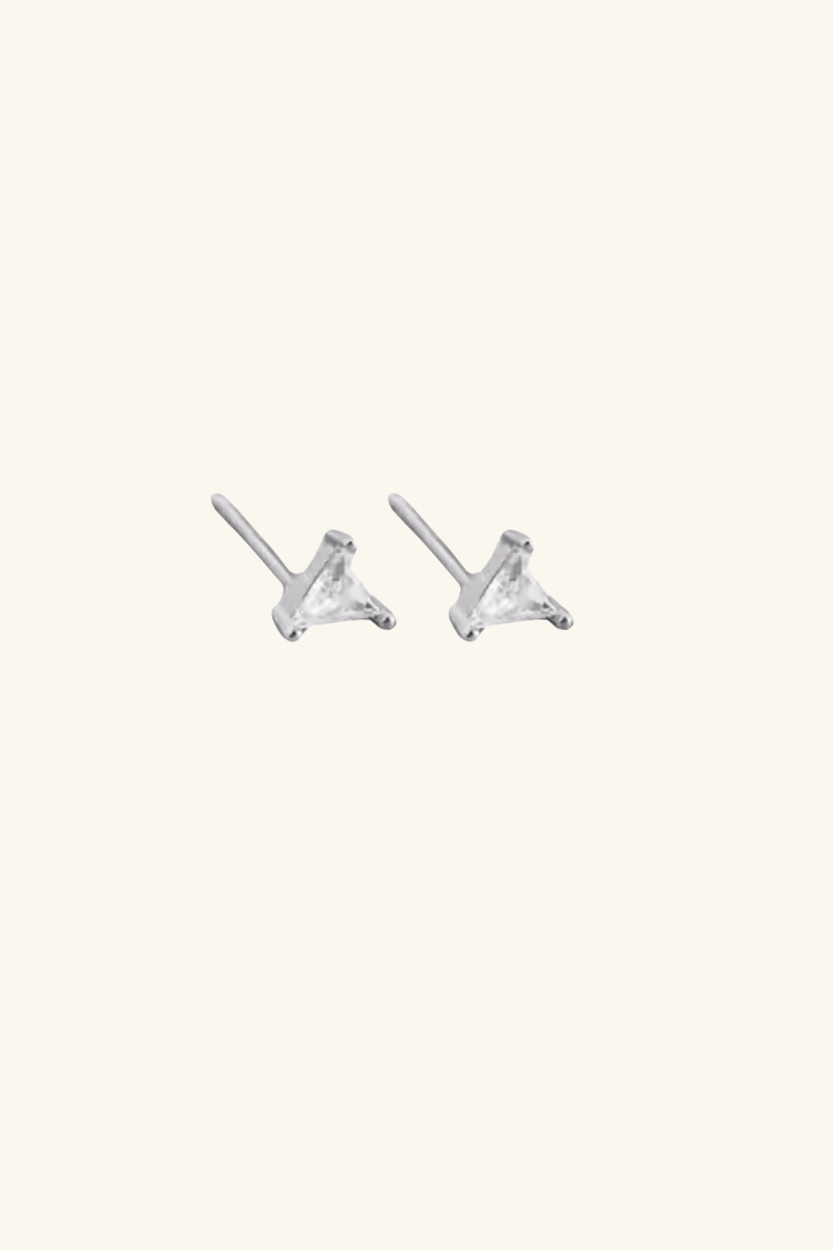 Natalia S925 Sterling Silver Plated Stud Earring