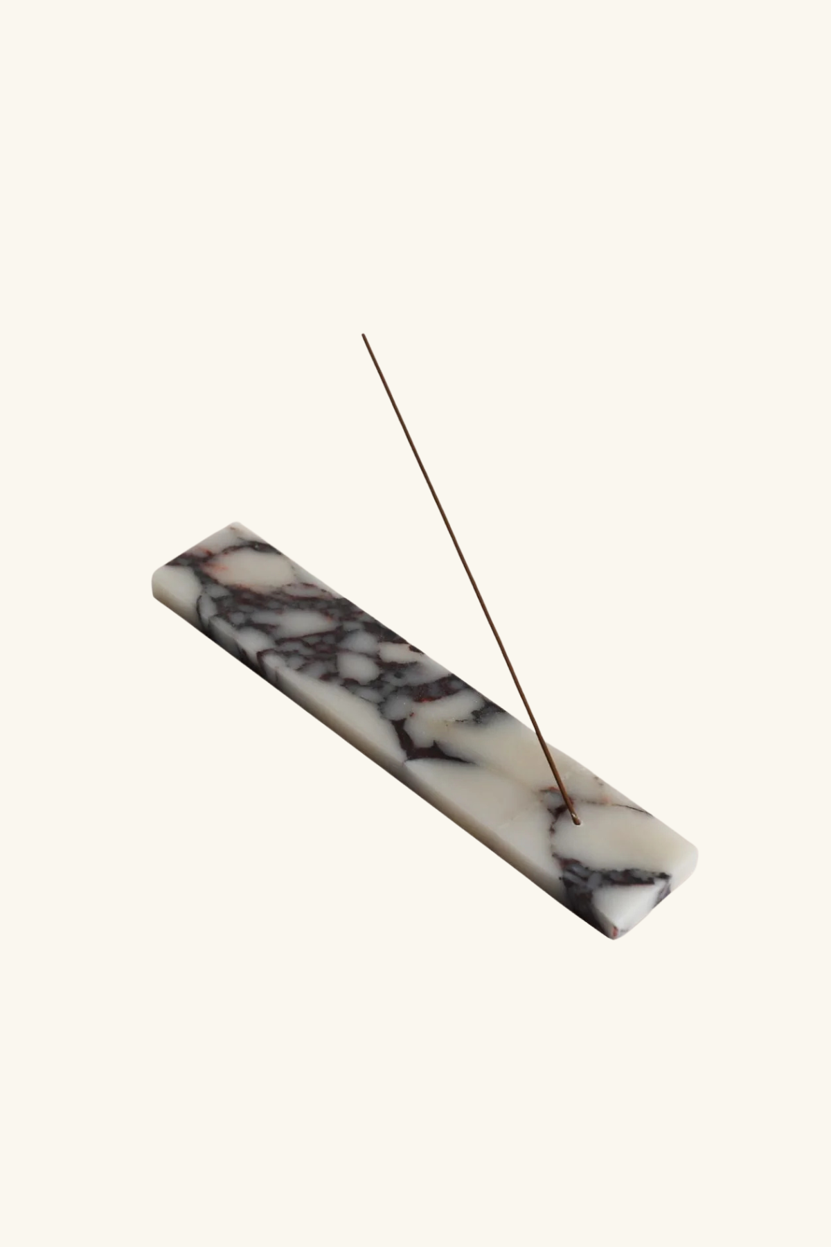 Marble Incense Holder Large - Viola Calacatta