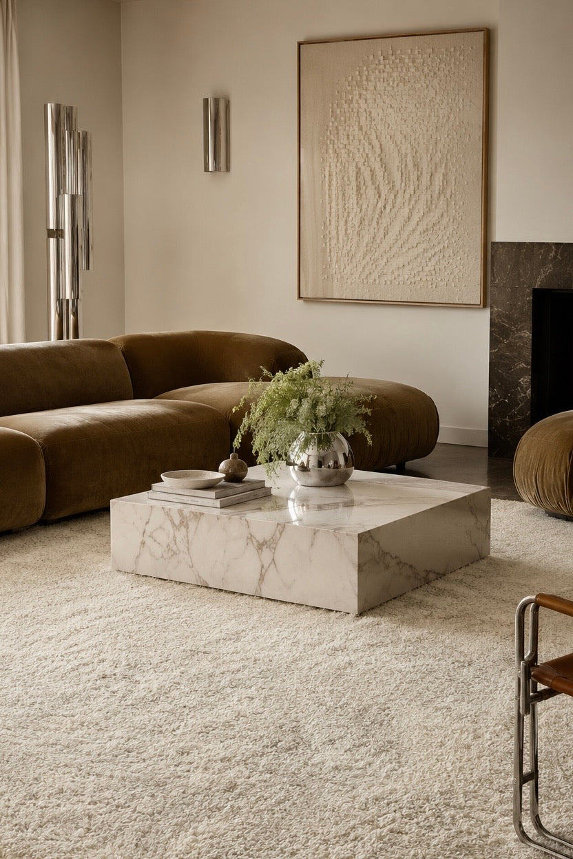 Vintage Beni Ourain Rug - 367 x 222cm